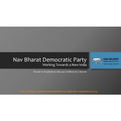 Nav Bharat Democratic Party logo